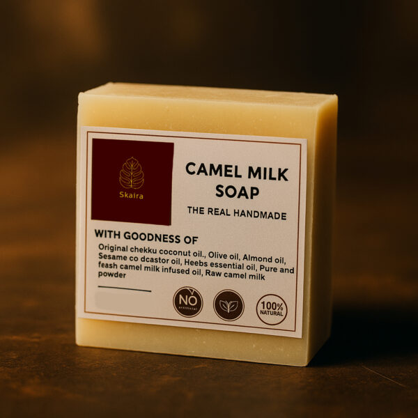 Skaira® Camel Milk Skin Therapy Bar – Ultra-Nourishing Glow Soap